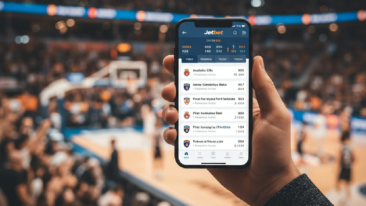 Jetbet mobil uygulaması, basketbol canlı bahis oranlarına anında erişim sağlıyor.